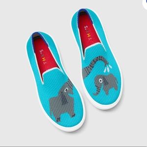 Rothy’s Bath Time Elephant Slip On Sneaker—NWOT
